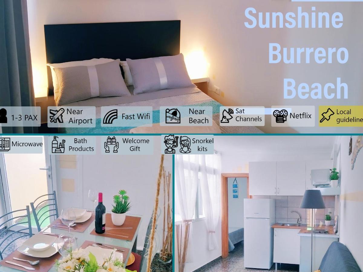 Burrero Beach Stay - Sunshine El Burrero Bagian luar foto